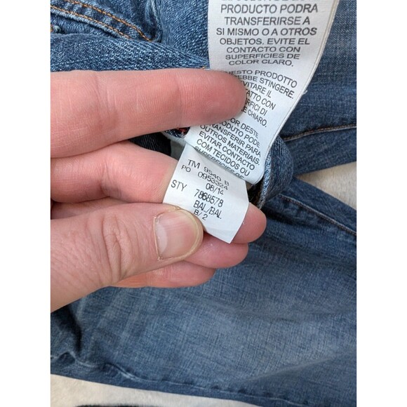 Tommy Hilfiger Mens Classic 38 x 30 Blue Jeans Straight Designer - Picture 5 of 13